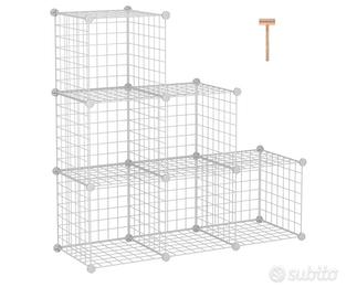 scaffale a 6 cubi C&AHOME 