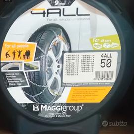 Catene da neve diverse misure