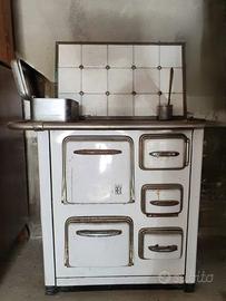 Cucina economica a legna vintage marca Rex