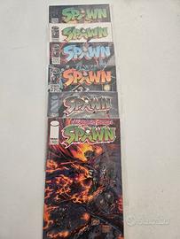 6 Fumetti Spawn 1967 ristampa 1996 nuovi