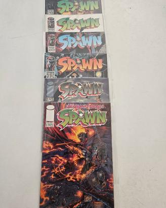 6 Fumetti Spawn 1967 ristampa 1996 nuovi