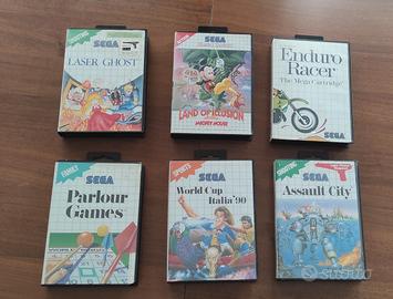 6 giochi sega master system 