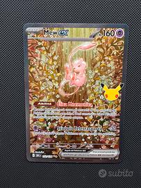 Mew ex 152/128 – 30° Anniversario Pokémon