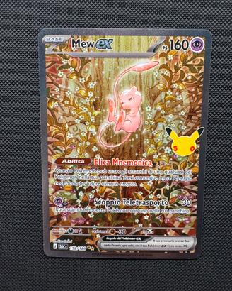 Mew ex 152/128 – 30° Anniversario Pokémon