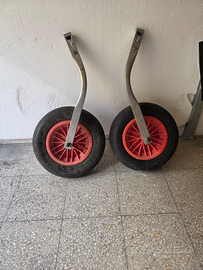 Ruote per gommone nuove