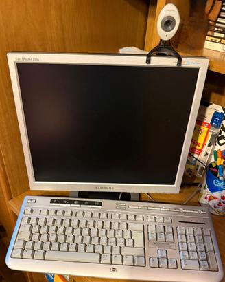 PC FISSO HP PAVILION/SCHERMO SAMSUNG/STAMPANTE H