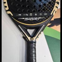 racchetta padel sane assassin black 1
