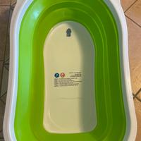 Foppapedretti vaschetta bagnetto pieghevole verde
