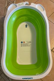 Foppapedretti vaschetta bagnetto pieghevole verde