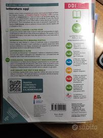 libri scolastici superiori letteratura 1 A e 1 B
