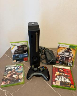 Console Xbox 360 + Controller + Giochi