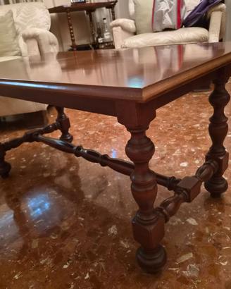 Tavolino legno salotto anni 70