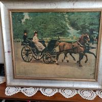 Quadro  stampa su tela Vintage Arti grafiche ricor