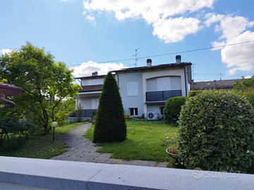 Villa con giardino cappotto e fotovoltaico