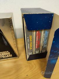 STAR TREK GUERRE STELLARI VHS ORIGINALI COFANETTO