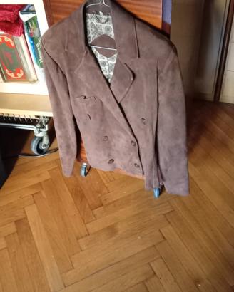 GIACCA CORTA DONNA IN RENNA SCAMOSCIATA 