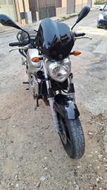 Yamaha fz6 del 2004 con cupolino e porta targa sp
