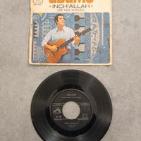 Adamo vinile 45 giri Inch'Allah/Insieme anni '60