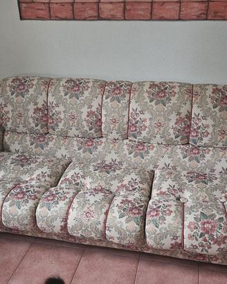 Divano + 2 poltrone vintage