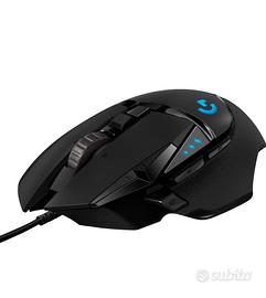 Mouse da gaming g502