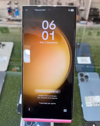 SAMSUNG S23 ULTRA 256GB USATO Garanzia: 1 ANNO