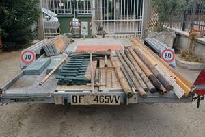 Carrello porta auto 2 assi