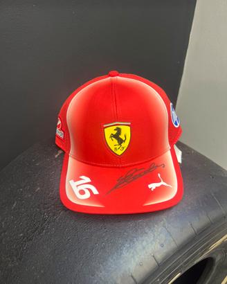 Cappellino scuderia ferrari leclerc 2026