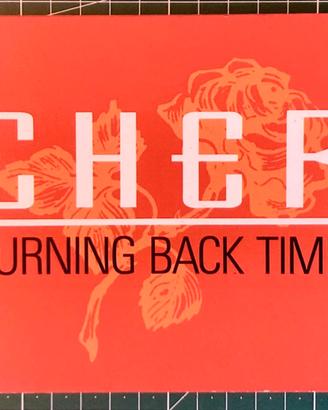 Cher "Turning Back Time" Promo CD 1992. Raro