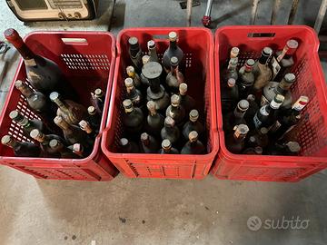 Bottiglie alcolici vintage