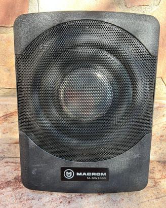 SUBWOOFER COMPATTO  MACROM M-SW1000