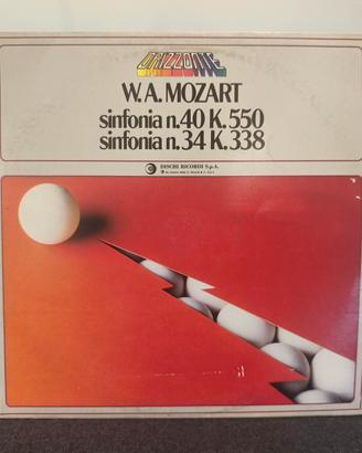 Mozart LP Vinile Sinfonia N.40, N.34 / Ricor