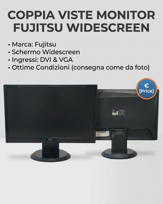 Schermo PC Fujitsu Widescreen