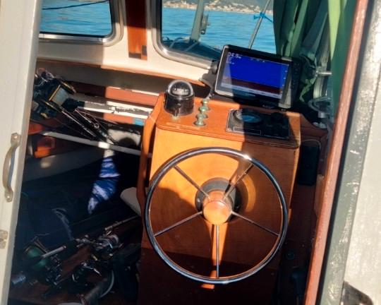 Gozzo ligure cabinato 6 metri