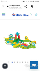 pista trenino baby clementoni