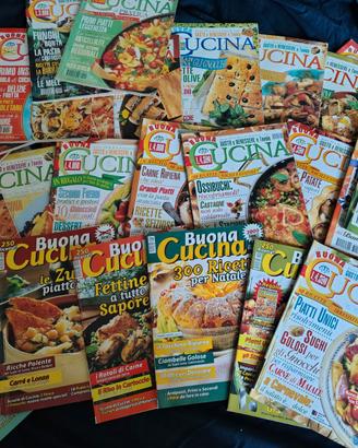 Lotto 29 riviste vintage Buona Cucina 1996/2000