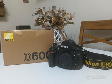 Nikon D600 full frame come nuova 