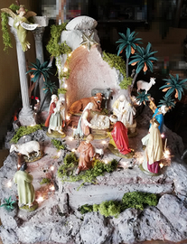 Presepe stile napoletano arabo