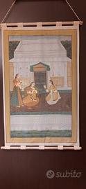 Arte Indiana pittura su cotone