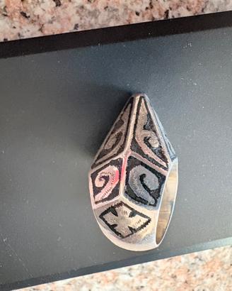Anello entico tuareg mis. 16 stupendo