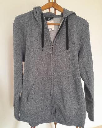 Felpa hoodie zip H&M