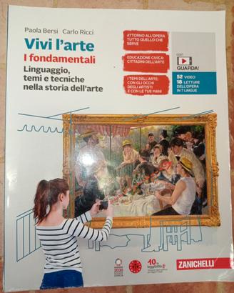 Libro scuola media "Vivi l'arte"