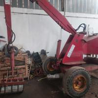 Forca ragno carica letame