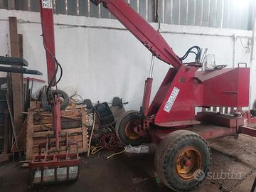 Forca ragno carica letame