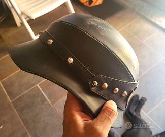 casco Harley Davidson in pelle 