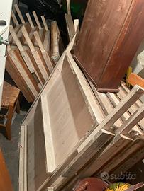 Pedana in legno removibile