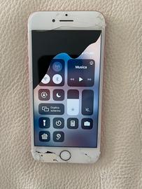 Iphone 7 128 gb Rosa Vetro rotto