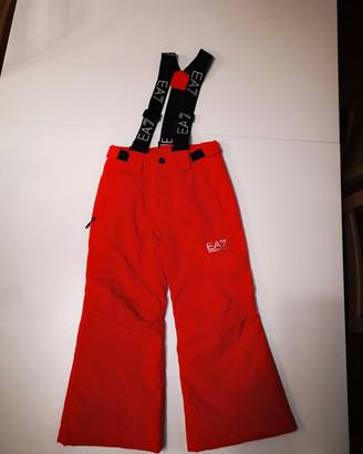 pantaloni sci bambino emporio armani
