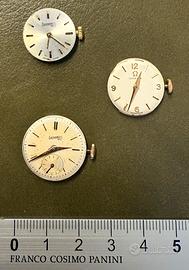 Omega e Eberhard d’oro - meccanismi parti in oro