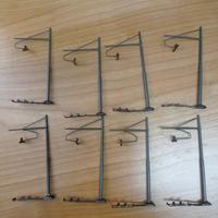 RIVAROSSI modellismo ferroviario 8 paletti