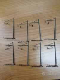 RIVAROSSI modellismo ferroviario 8 paletti